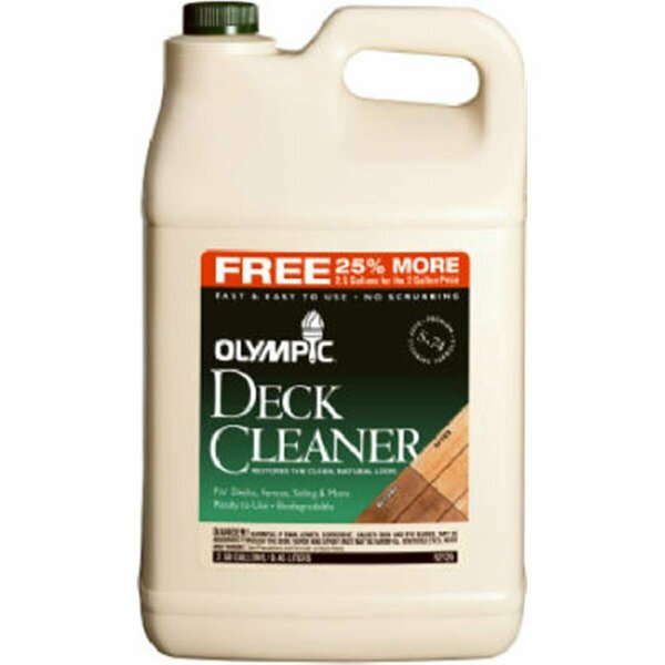 Olympic 52125AS2 2.5 Gallons Premium Deck Cleaner OL576137